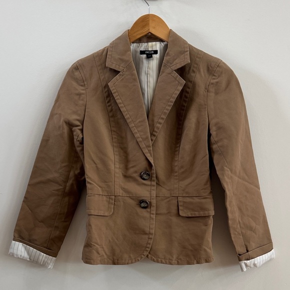 Jacob Women's Tan Blazer - Picture 1 of 5